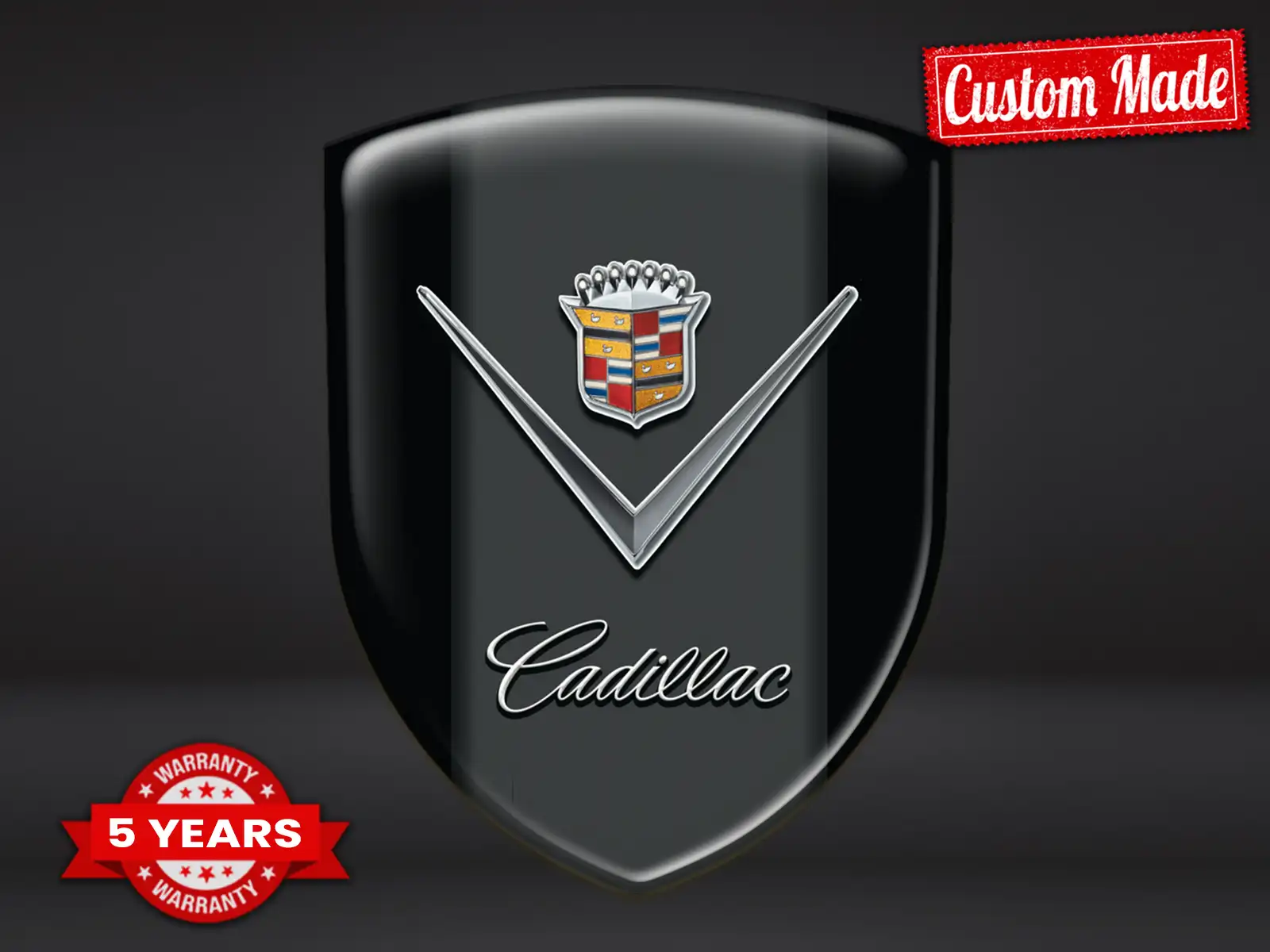 Cadillac Adesivi Vetri Auto su Misura Corse Professionali Design ST